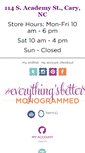 Mobile Screenshot of everythingsbettermonogrammed.com
